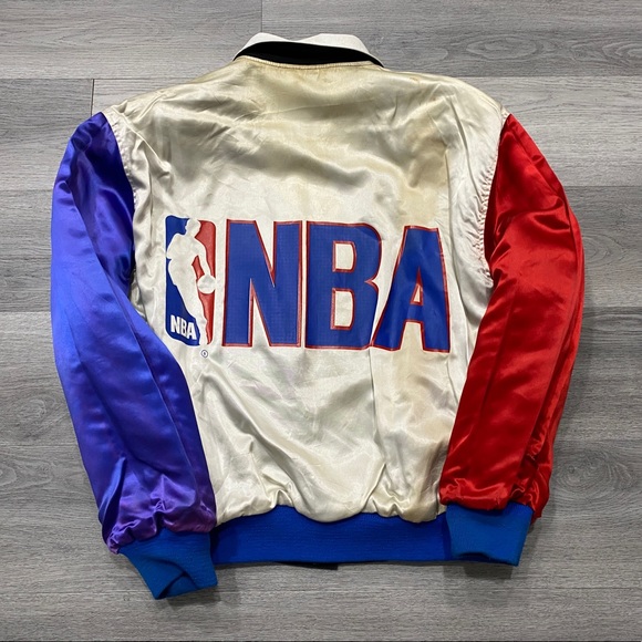 JEFF HAMILTON DETROIT PISTONS LEATHER JACKET LARGE - Picture 5 of 14